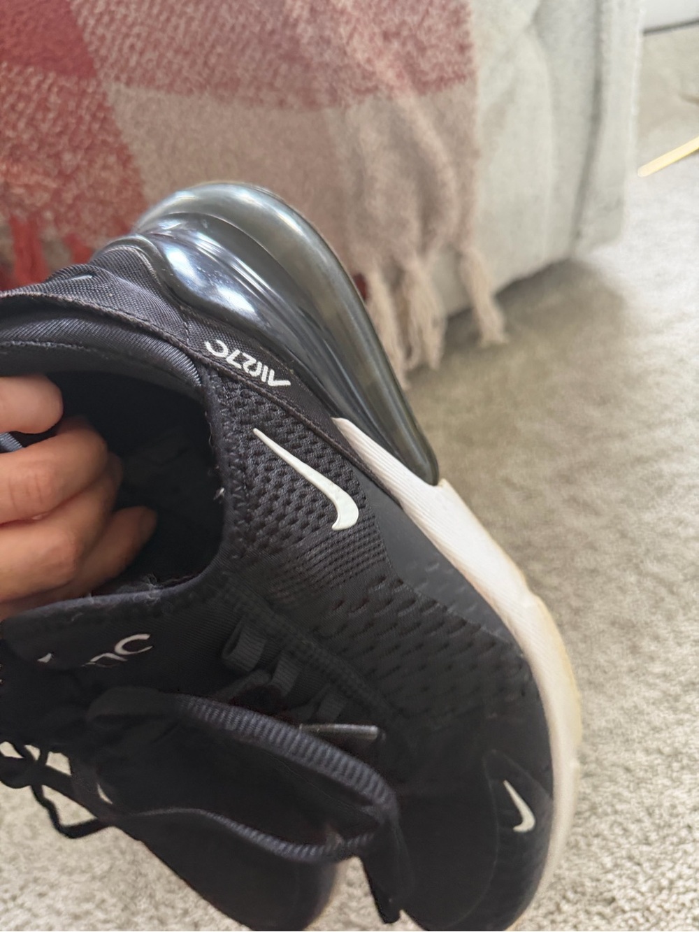 Nike Air Max 270 Black/White — - Picture 13 of 14